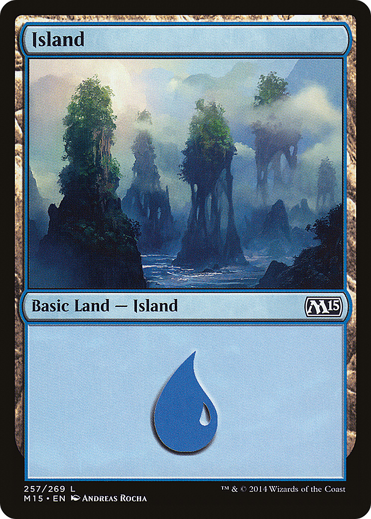 Island (M15-257) (Foil)