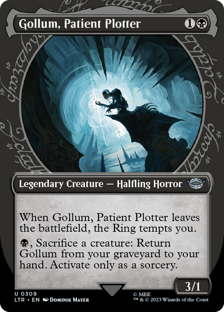 Gollum, Patient Plotter (LTR-309) (Showcase) (Borderless)