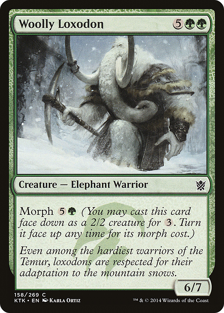 Woolly Loxodon (KTK-158)