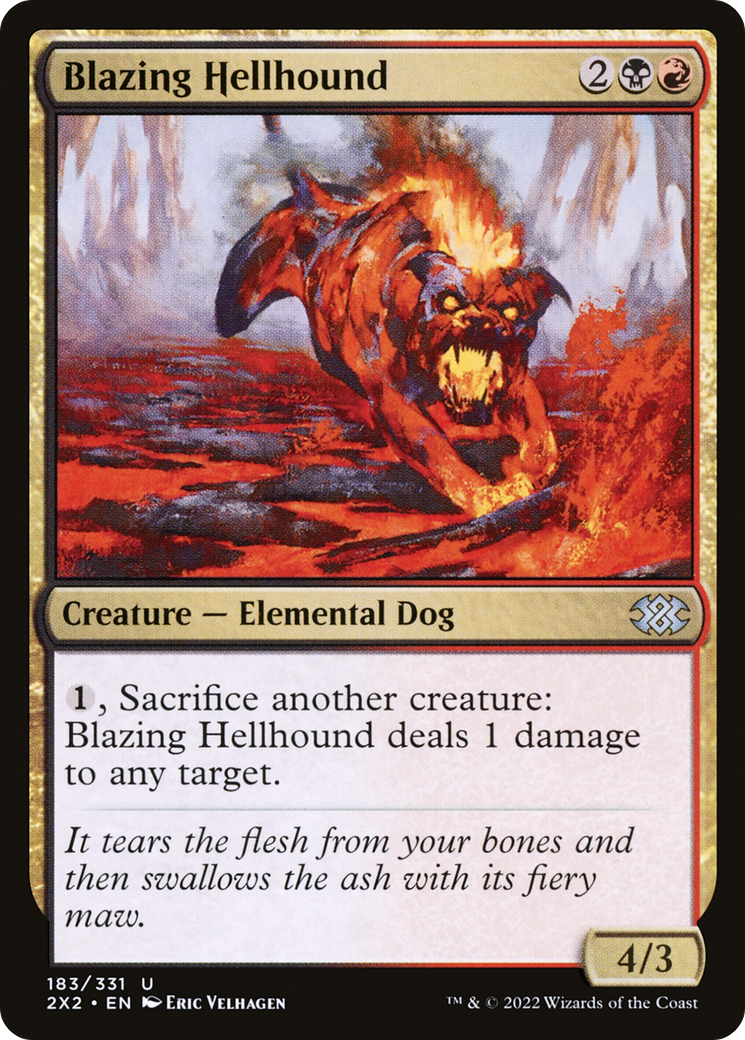 Blazing Hellhound (2X2-183)