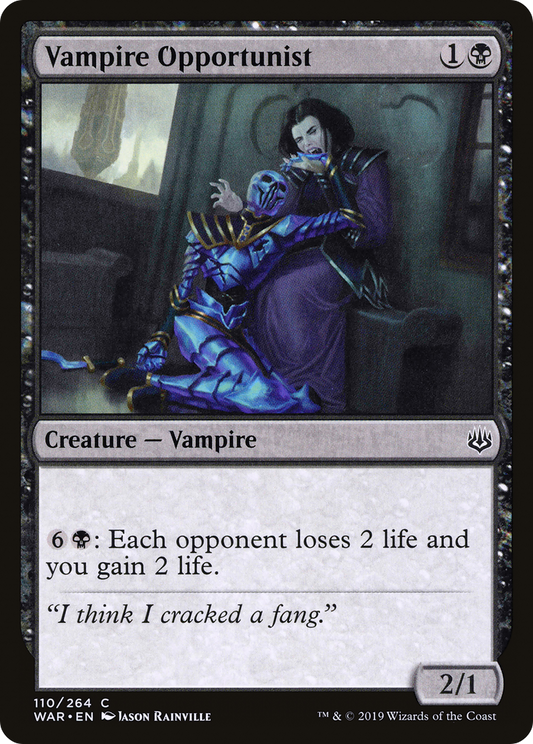 Vampire Opportunist (WAR-110) (Foil)