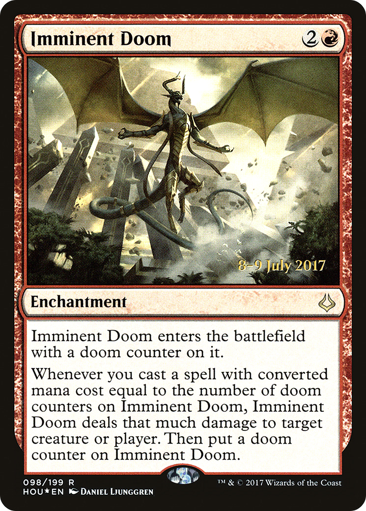 Imminent Doom (PRE-98S) (Foil)