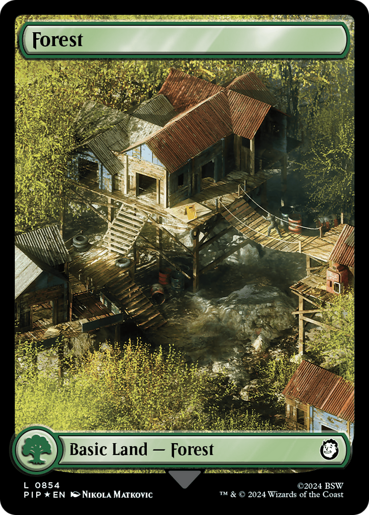 Forest (PIP-854) (Full Art) (Surge Foil)