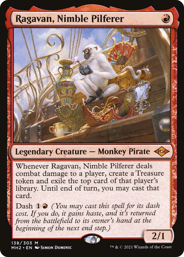 Ragavan, Nimble Pilferer (MH2-138) (Foil)