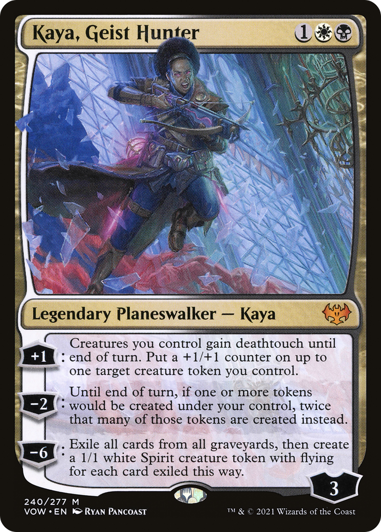 Kaya, Geist Hunter (VOW-240) (Foil)