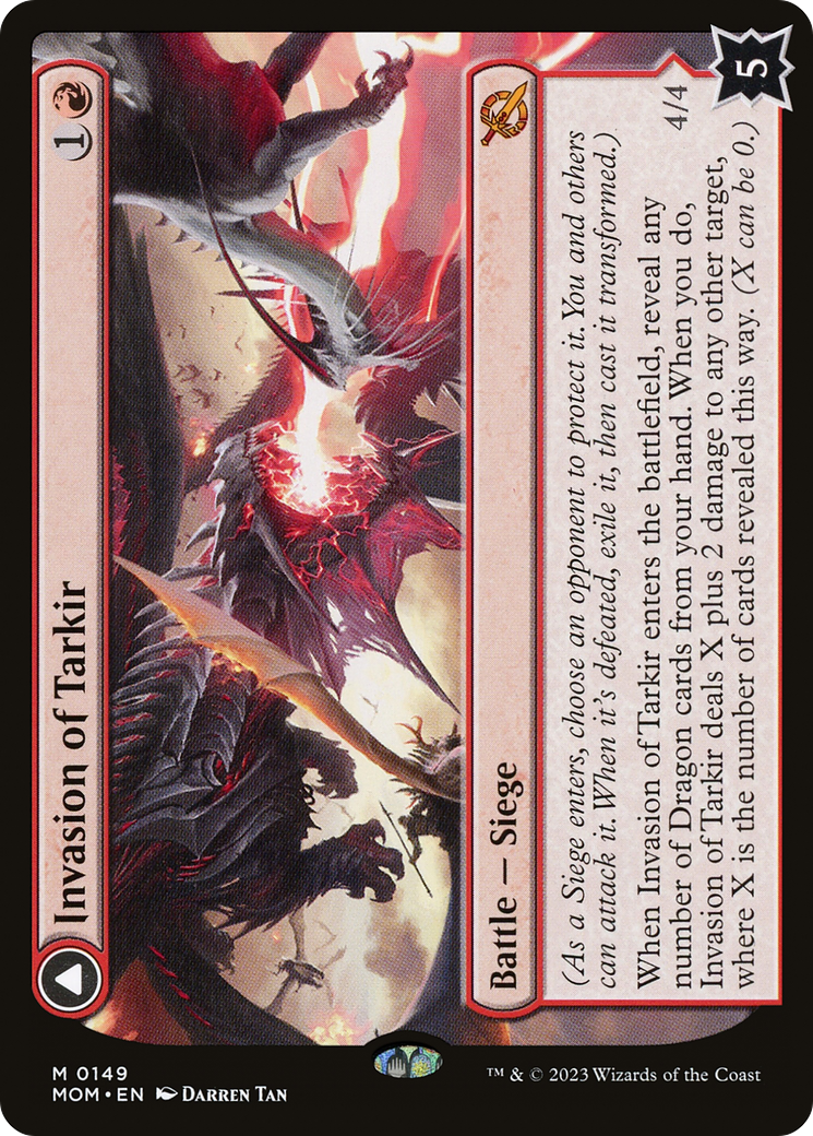 Invasion of Tarkir // Defiant Thundermaw (MOM-149)