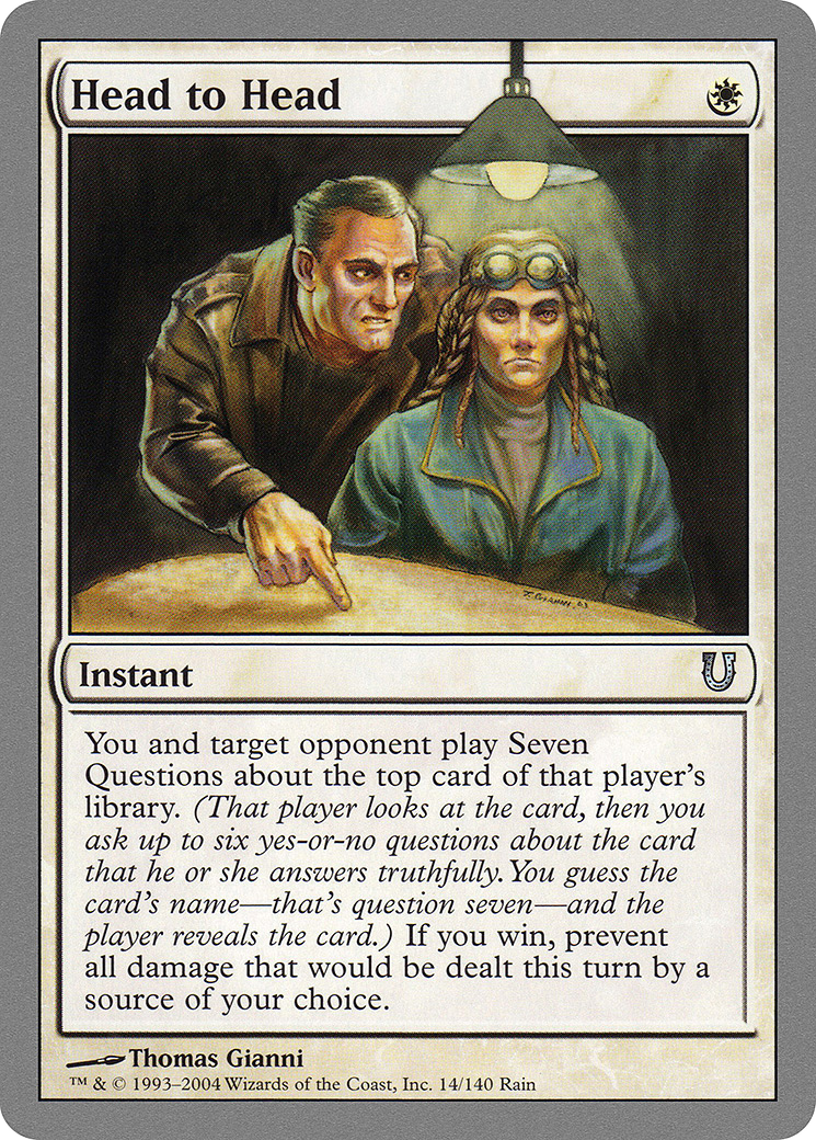 Head to Head (UNH-014)
