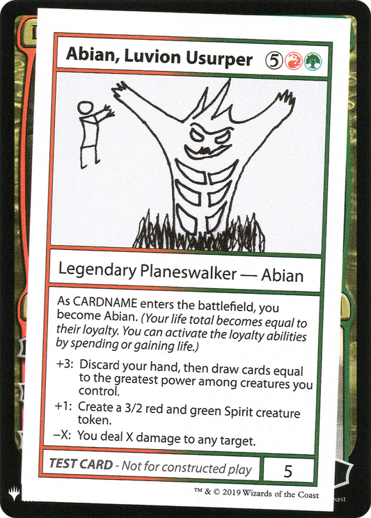 Abian, Luvion Usurper (CMB1-087)