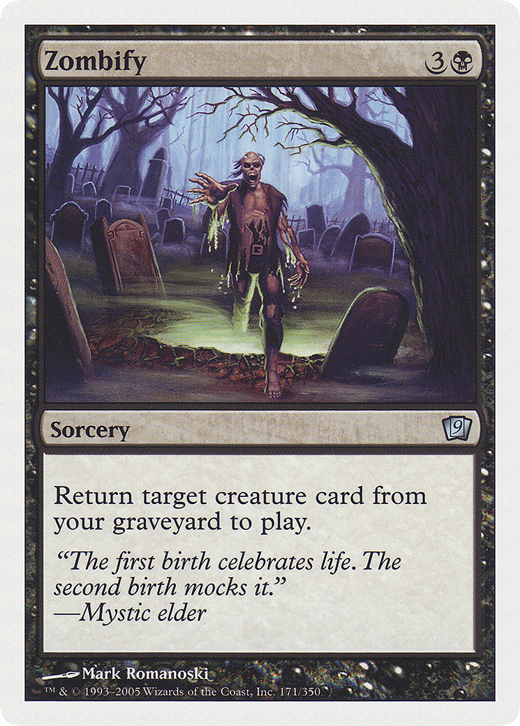 Zombify (9ED-171★) (Foil)