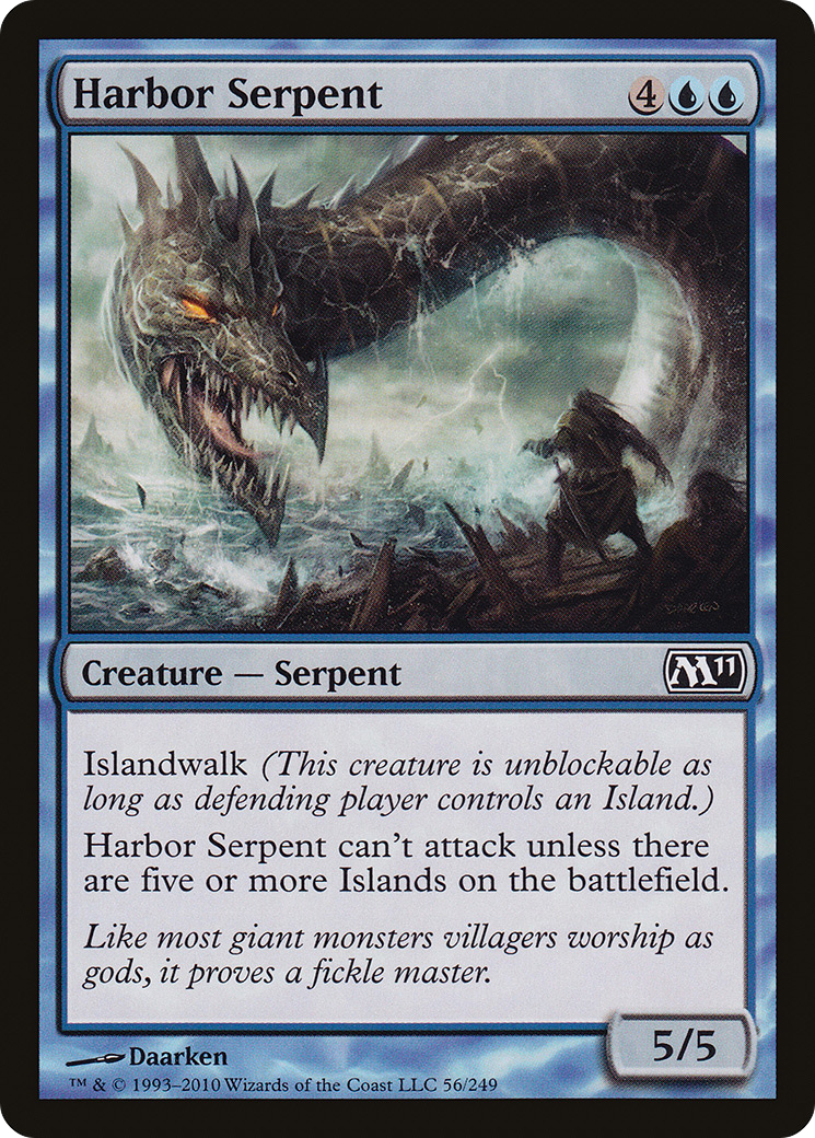 Harbor Serpent (M11-056) (Foil)