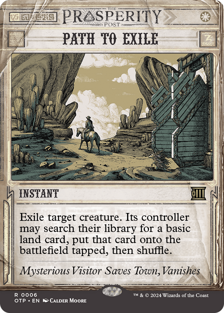 Path to Exile (OTP-006) (Showcase) (Borderless)