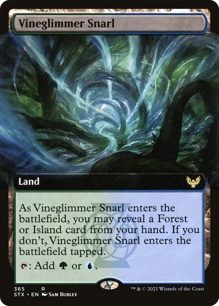 Vineglimmer Snarl (STX-365) (Extended Art) (Foil)