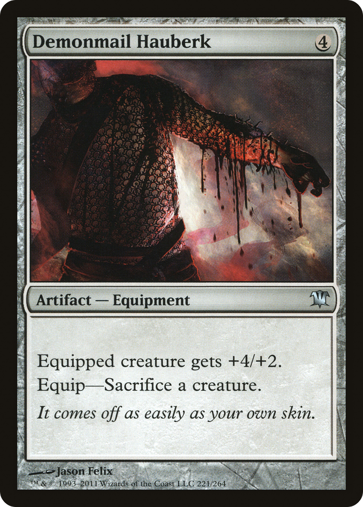 Demonmail Hauberk (ISD-221) (Foil)