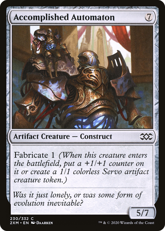 Accomplished Automaton (2XM-230) (Foil)