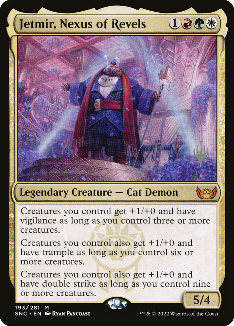 Jetmir, Nexus of Revels (PPSNC-193P) (Foil)