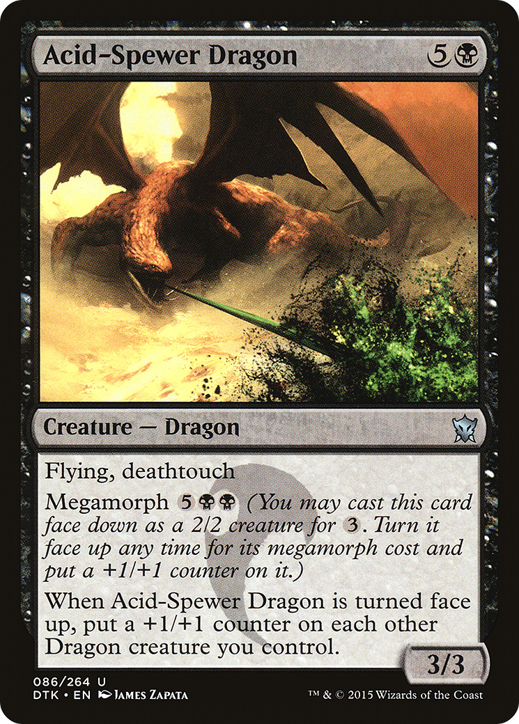 Acid-Spewer Dragon (DTK-086) (Foil)