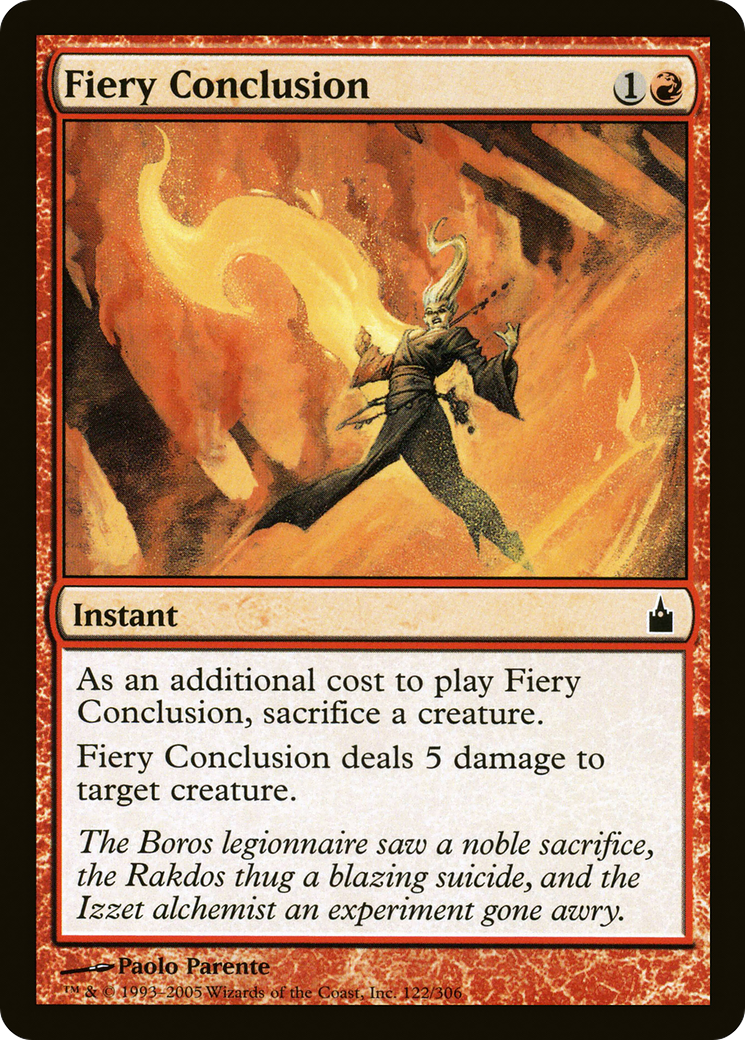 Fiery Conclusion (RAV-122)