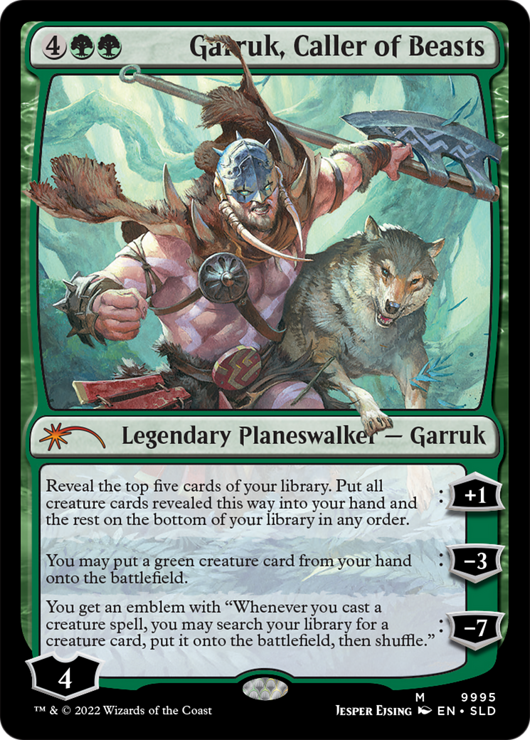 Garruk, Caller of Beasts (SLD-9995) (Foil)