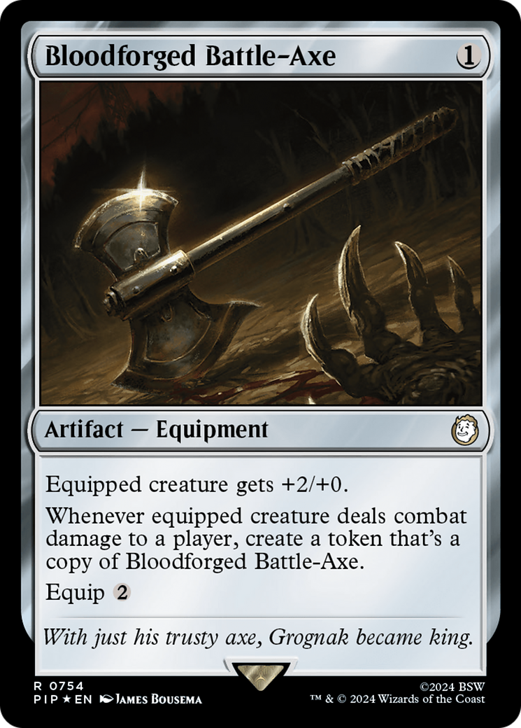 Bloodforged Battle-Axe (PIP-754) (Surge Foil)