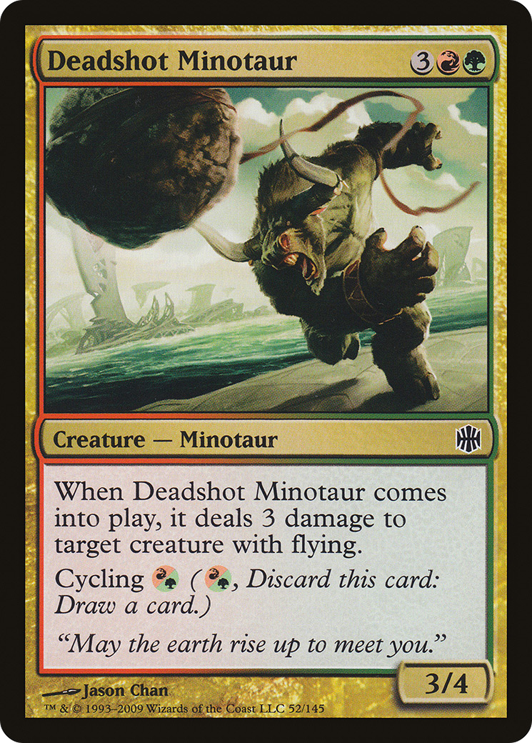 Deadshot Minotaur (ARB-052) (Foil)