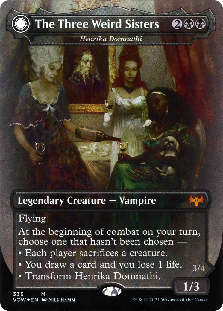 Henrika Domnathi // Henrika, Infernal Seer (VOW-335) (Borderless)