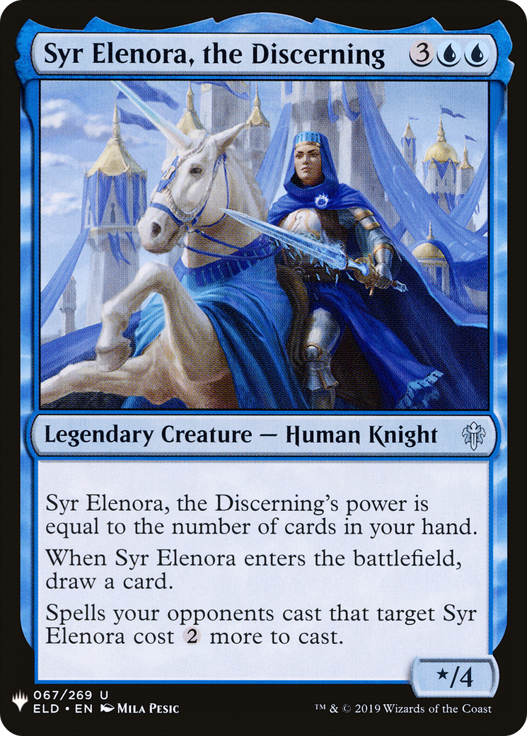 Syr Elenora, the Discerning (LIST-ELD-67)