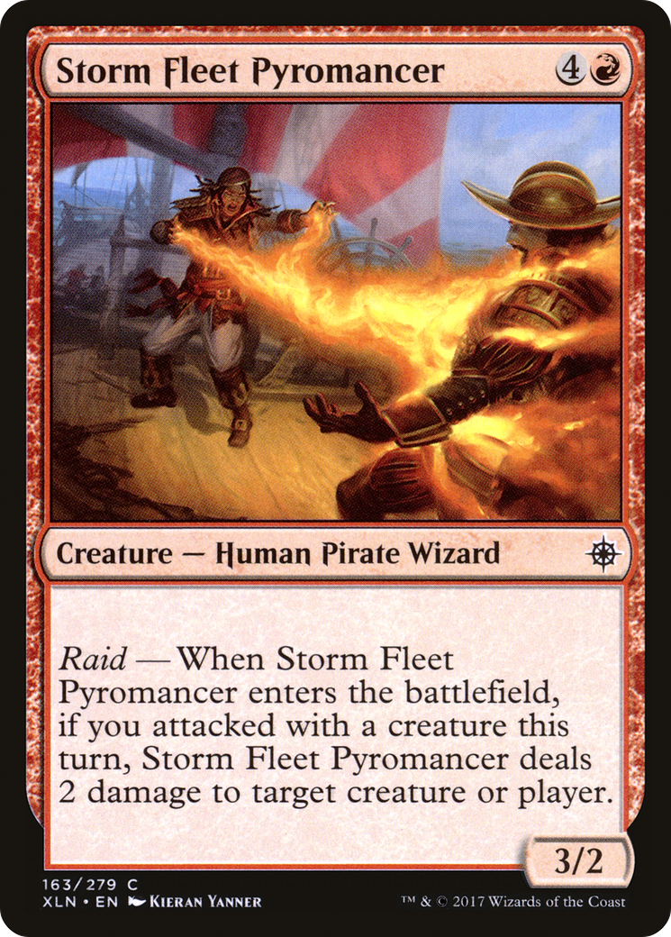 Storm Fleet Pyromancer (XLN-163)