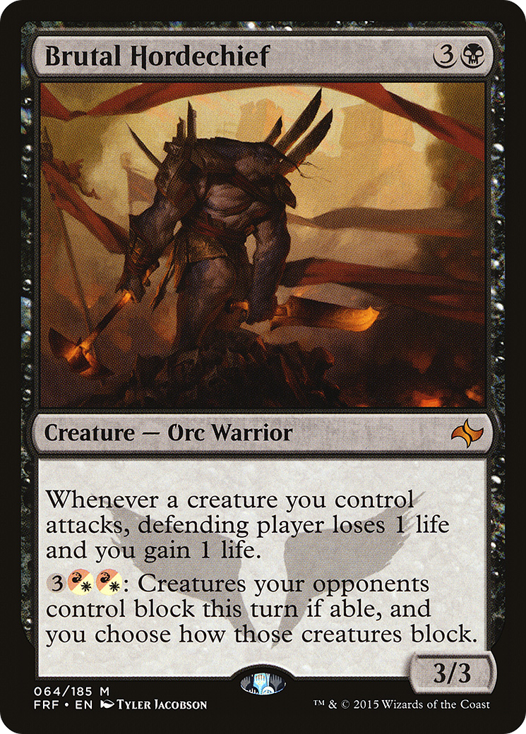 Brutal Hordechief (FRF-064) (Foil)