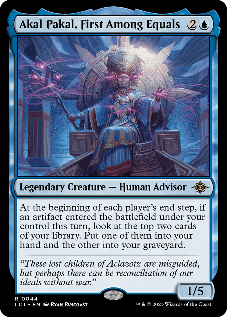 Akal Pakal, First Among Equals (LCI-044) (Foil)