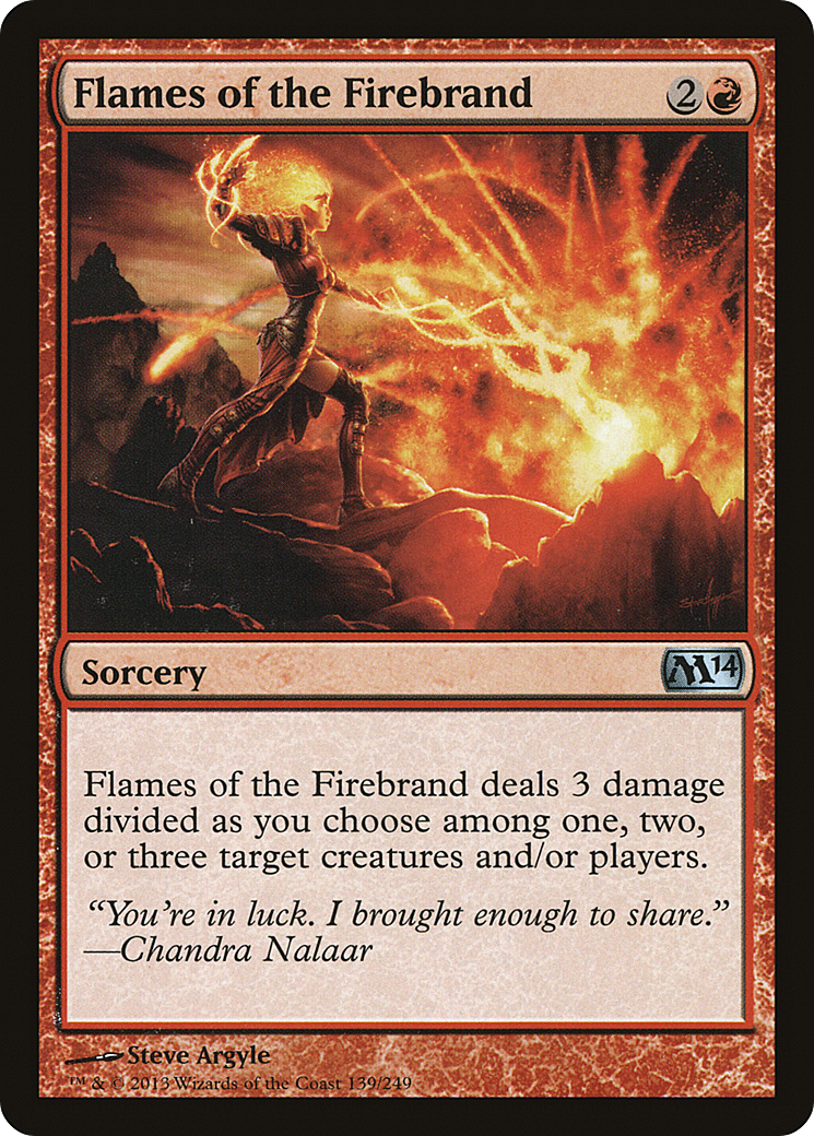 Flames of the Firebrand (M14-139)