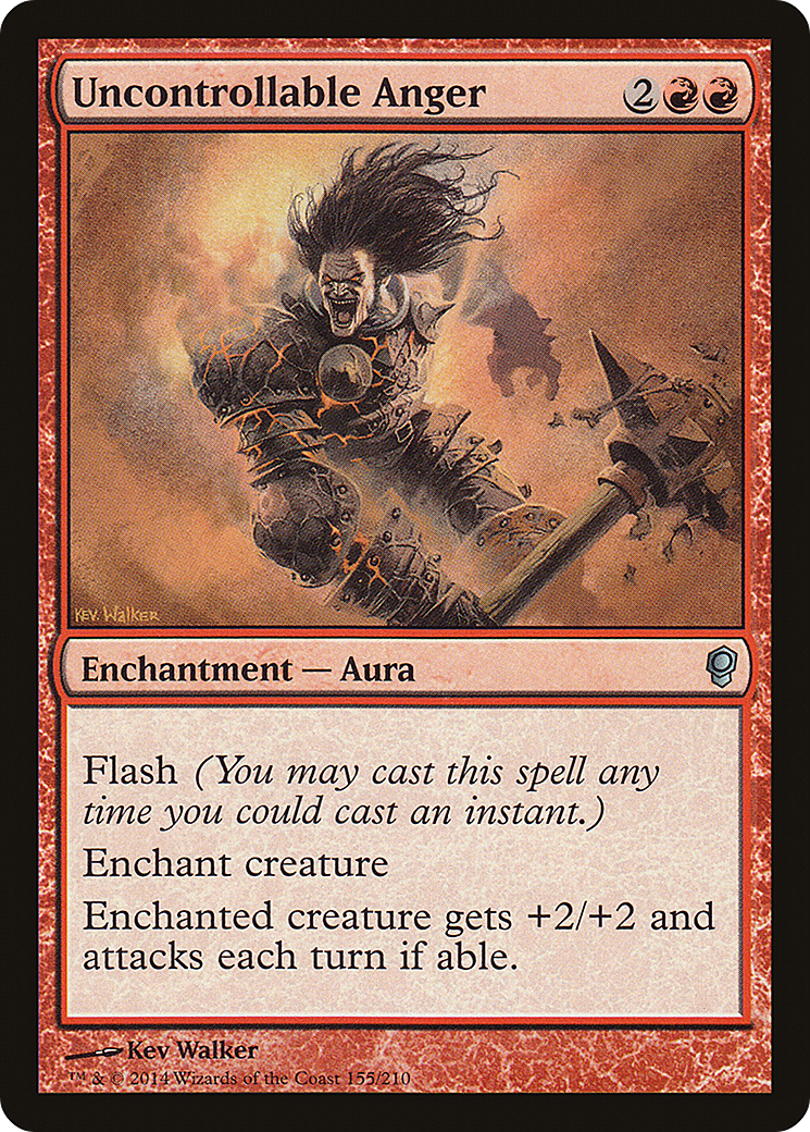 Uncontrollable Anger (CNS-155) (Foil)