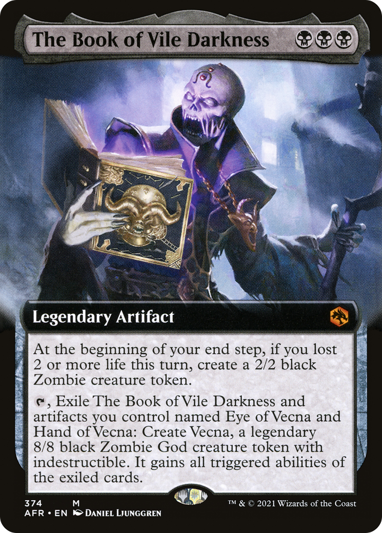 The Book of Vile Darkness (AFR-374) (Extended Art)
