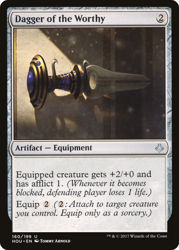 Dagger of the Worthy (HOU-160) (Foil)
