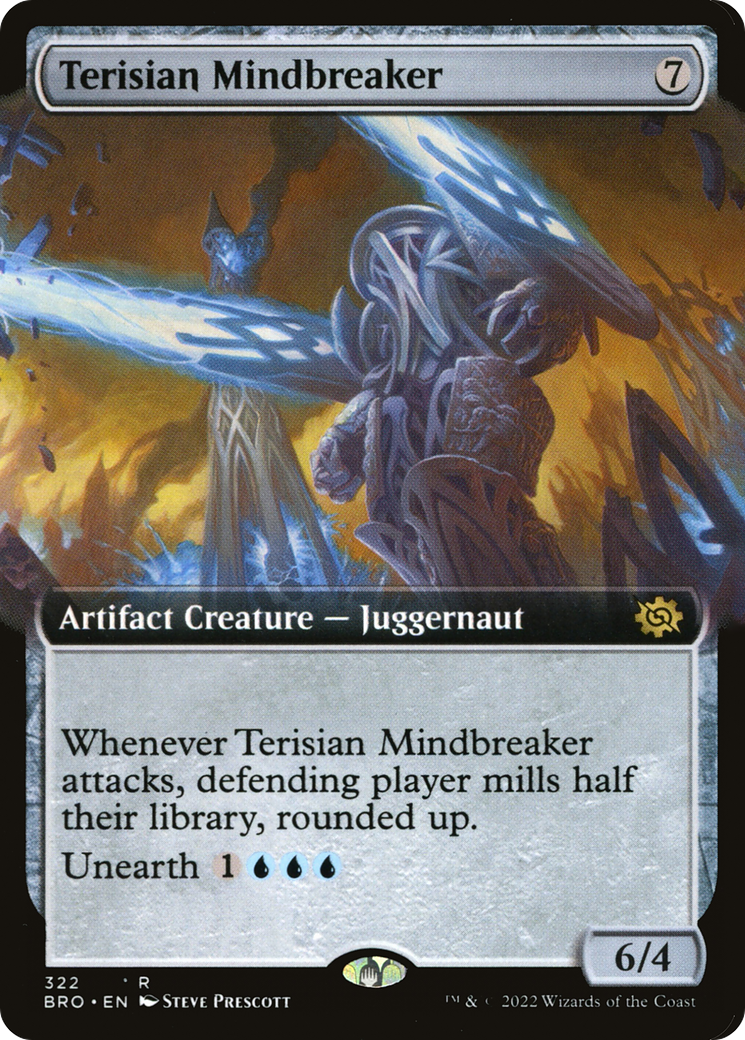 Terisian Mindbreaker (BRO-322) (Extended Art) (Foil)
