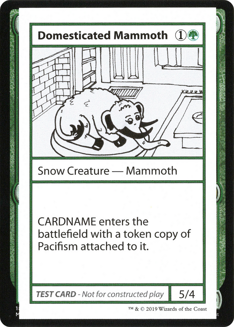 Domesticated Mammoth (No PW Symbol) (CMB2-)