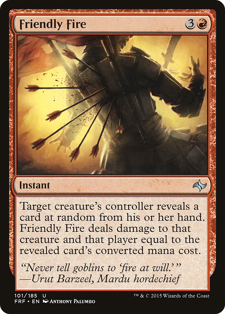 Friendly Fire (FRF-101)