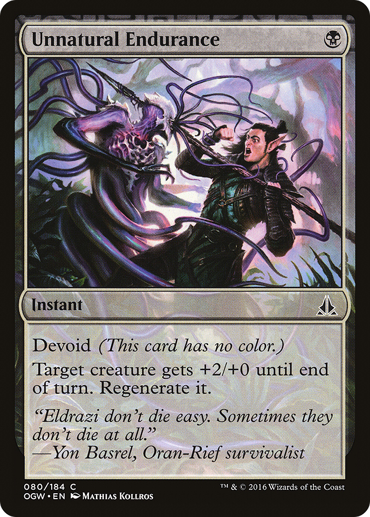 Unnatural Endurance (OGW-080)