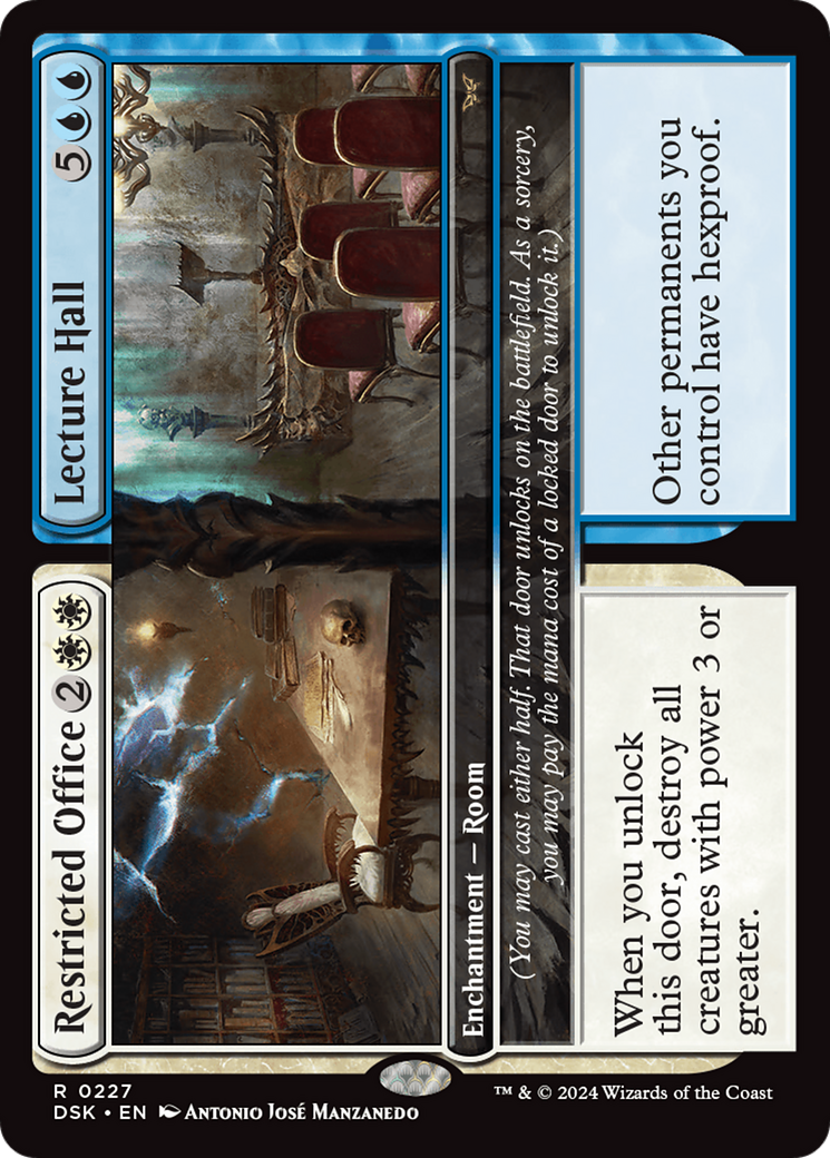 Restricted Office // Lecture Hall (DSK-227) (Foil)