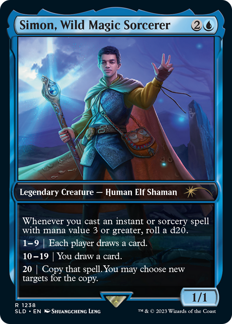 Simon, Wild Magic Sorcerer / Mathise, Surge Channeler (SLD-1238)