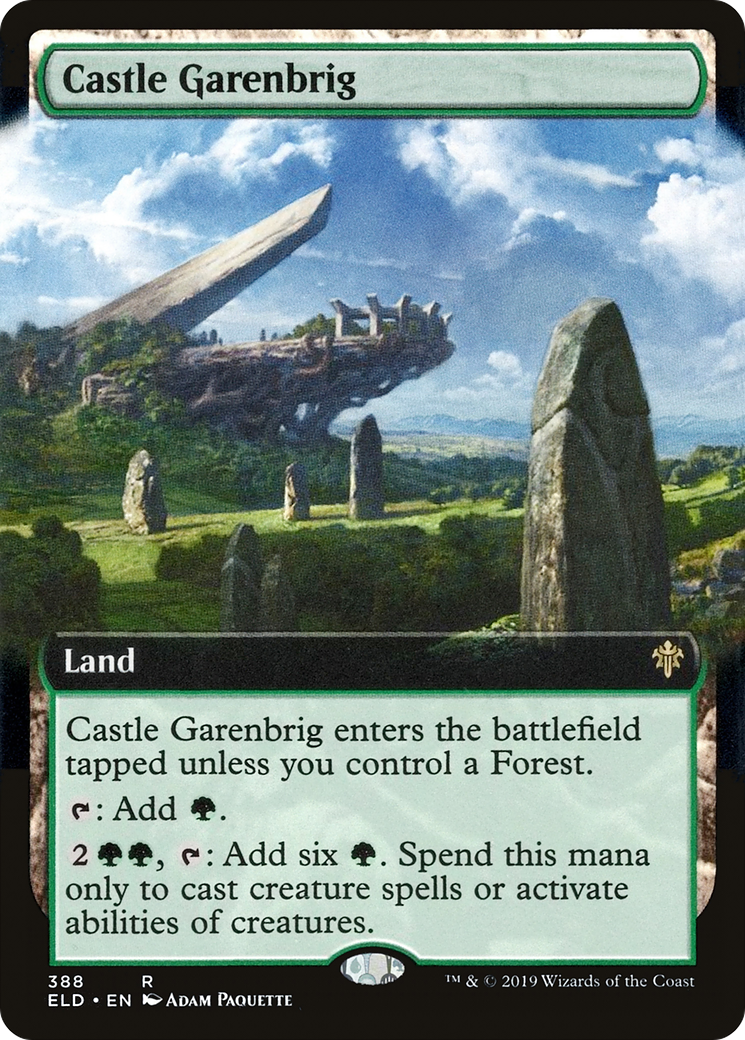 Castle Garenbrig (ELD-388) (Extended Art)