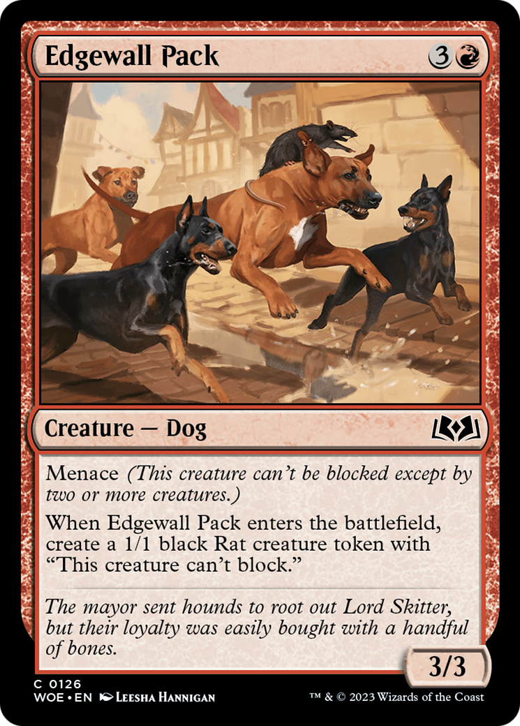 Edgewall Pack (WOE-126) (Foil)