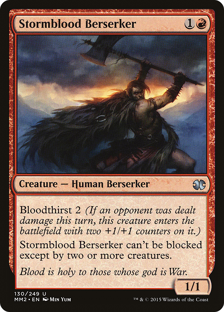 Stormblood Berserker (MM2-130) (Foil)
