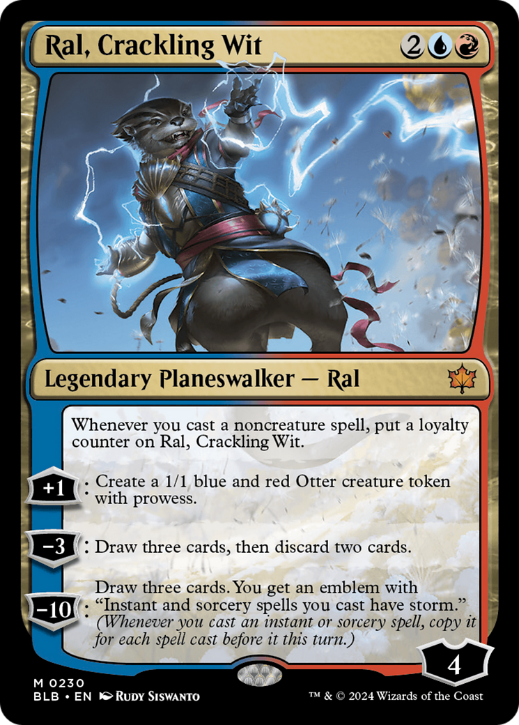 Ral, Crackling Wit (BLB-230) (Foil)