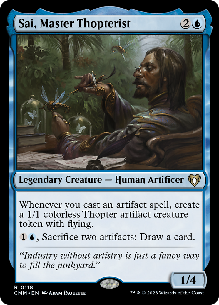 Sai, Master Thopterist (CMM-118) (Foil)