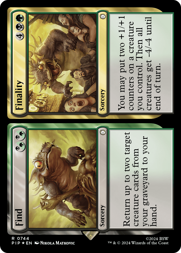 Find // Finality (PIP-744) (Surge Foil)