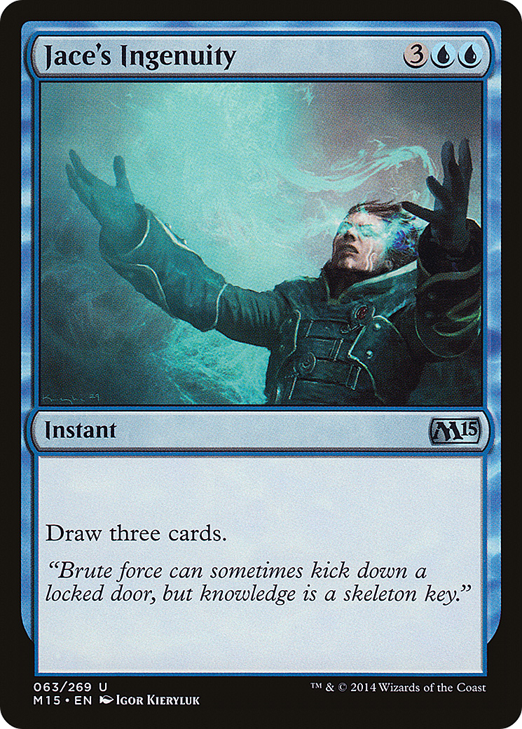 Jace's Ingenuity (M15-063) (Foil)