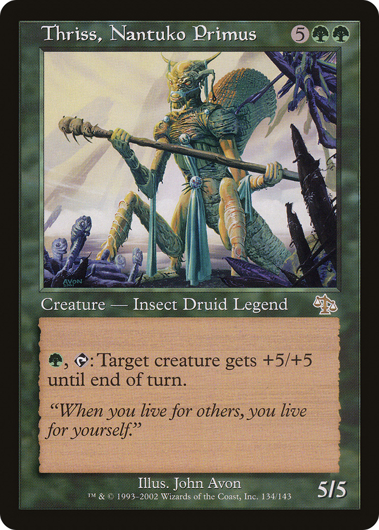 Thriss, Nantuko Primus (JUD-134) (Foil)