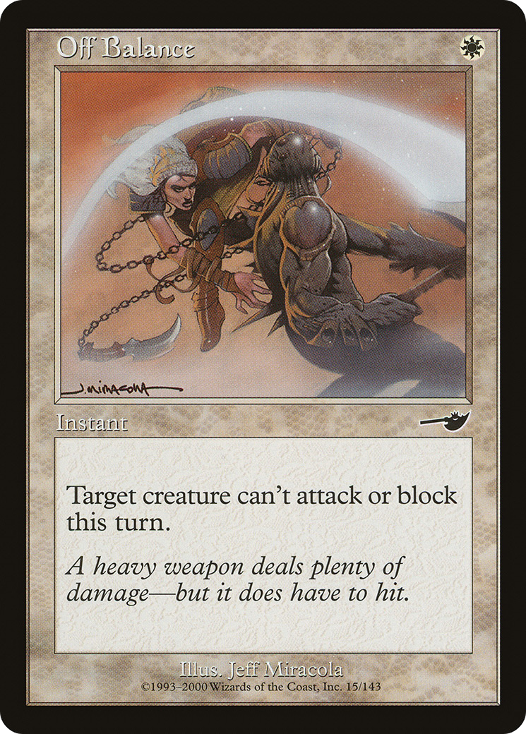Off Balance (NMS-015) (Foil)