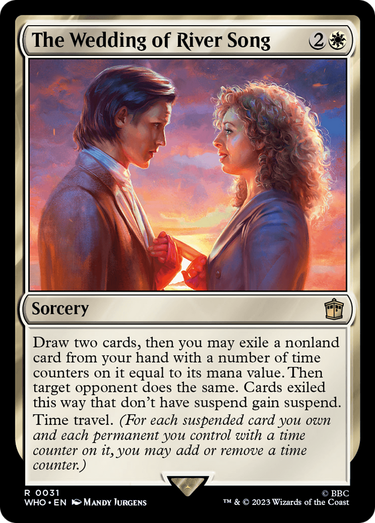 The Wedding of River Song (WHO-031) (Foil)