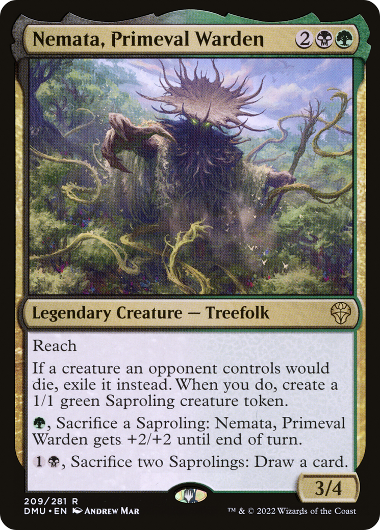 Nemata, Primeval Warden (DMU-209) (Foil)
